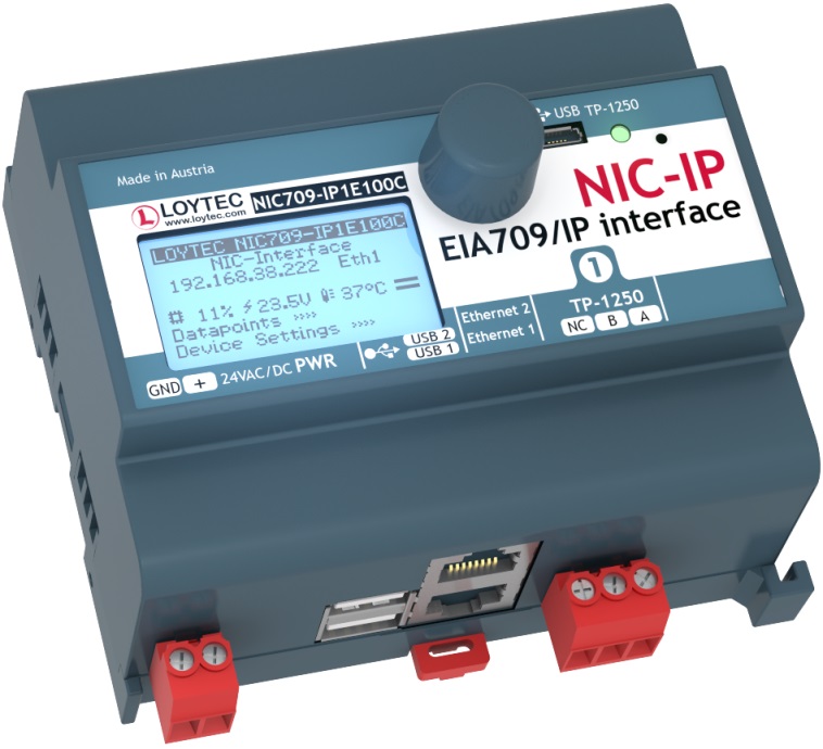 Loytec NIC709-IP1E100C
